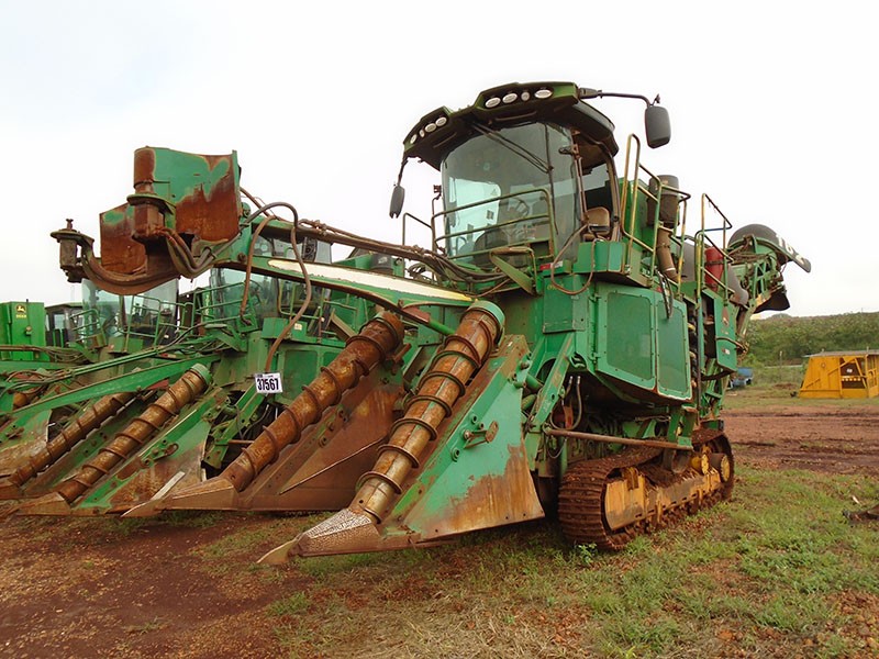 COLHEDORA JOHN DEERE; ANO 2016. - FR4465162/139520. - LOC. BARRA 